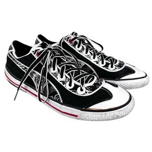 Puma 917 Lo Roy Lichtenstein Pop Art Sneakers Womens 6.5 Black White Comic